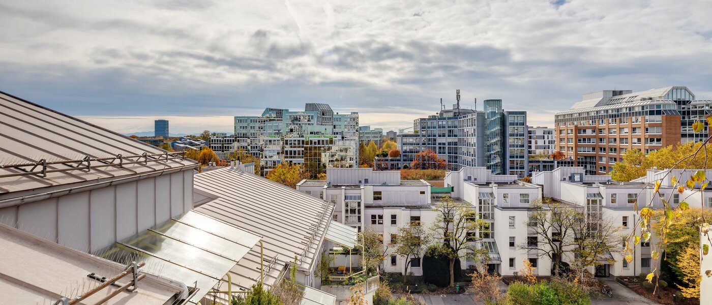 roof terrace apartment München Arabellapark 01 view 11226