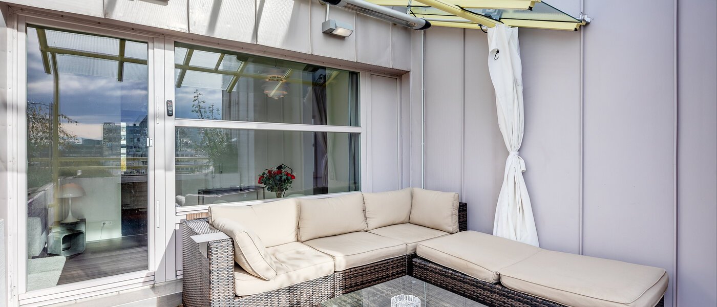 roof terrace apartment München Arabellapark 01 roof terrace 11226