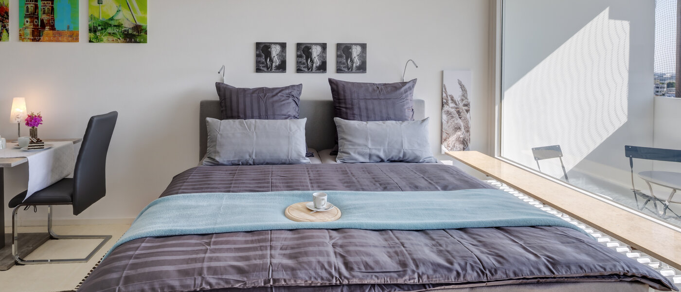 apartment München Olympiazentrum 01 sleeping area 11229