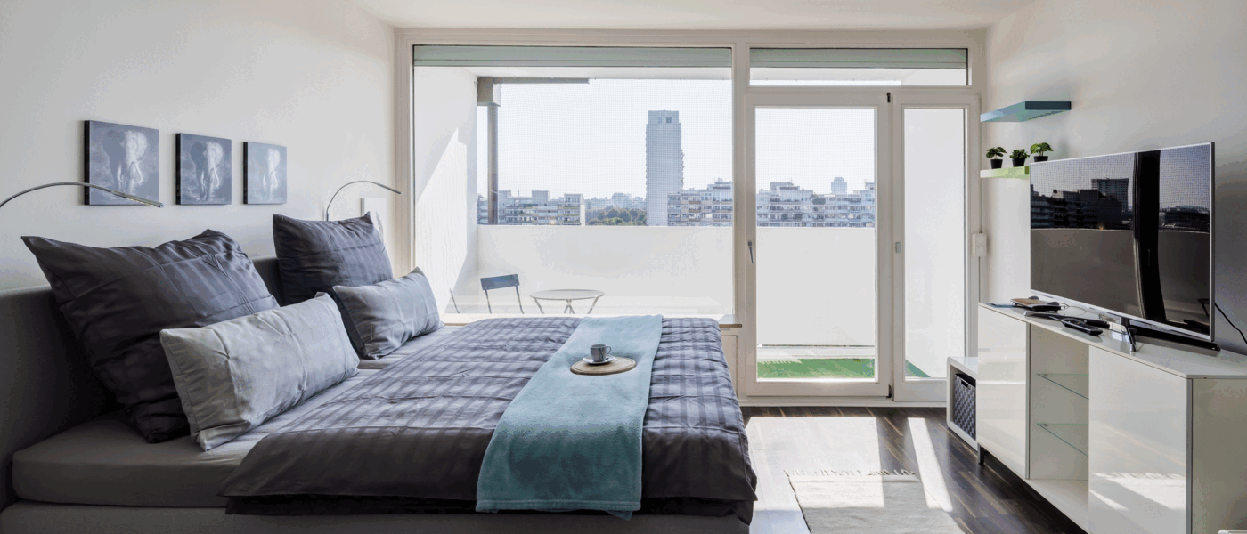 apartment München Olympiazentrum 02 sleeping area 11229