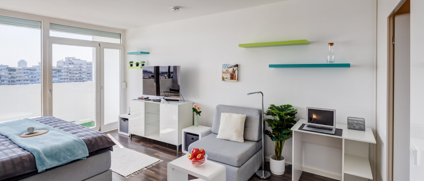 apartment München Olympiazentrum 02 living area 11229