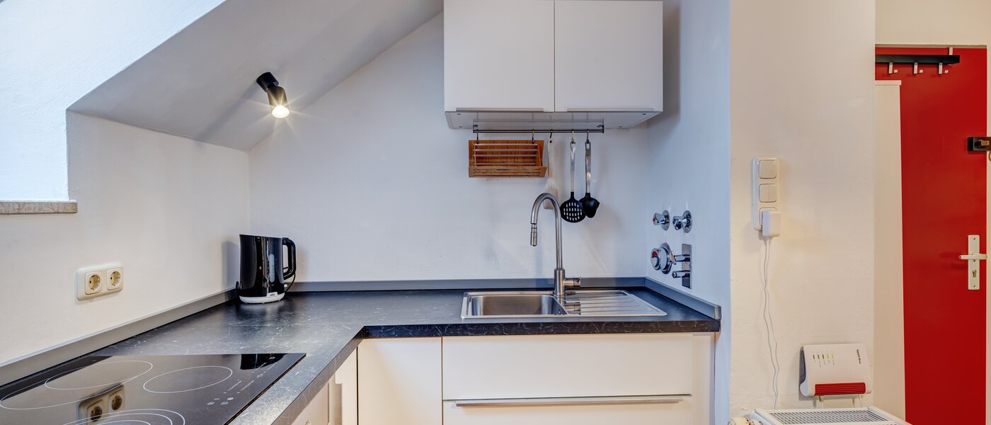 roof terrace apartment München Schwabing-Nord (zw. Leopoldstraße & Englischen Garten) 03 kitchen 11235