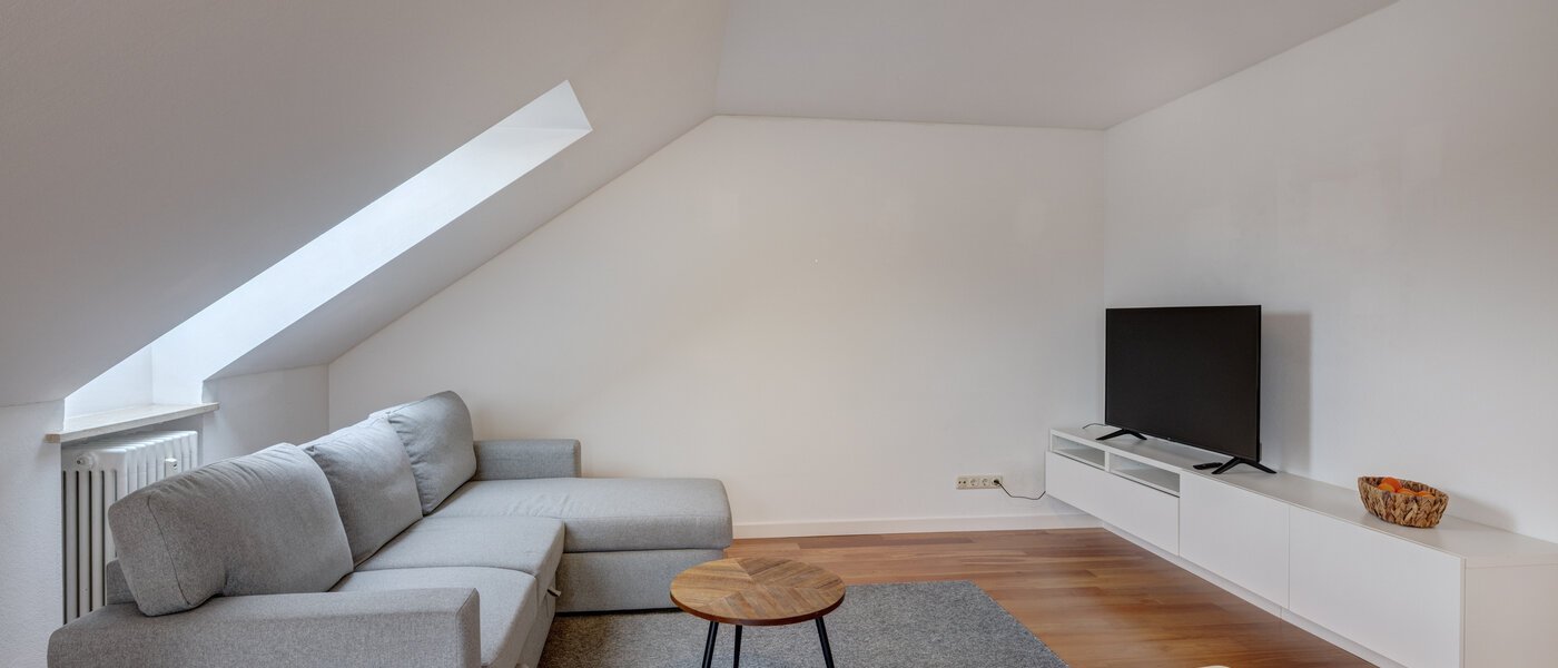 roof terrace apartment München Schwabing-Nord (zw. Leopoldstraße & Englischen Garten) 04 living area 11235