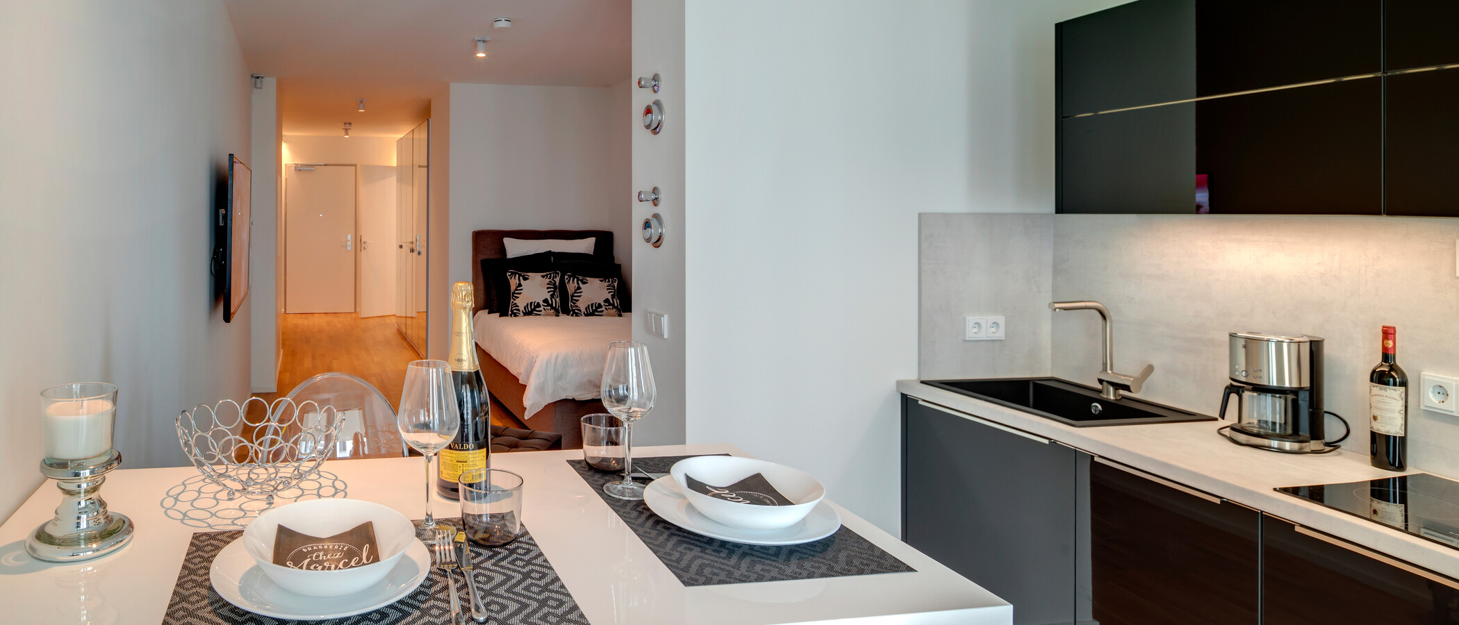 apartment München Schwabing (rechts der Leopoldstraße) 01 living area 11242