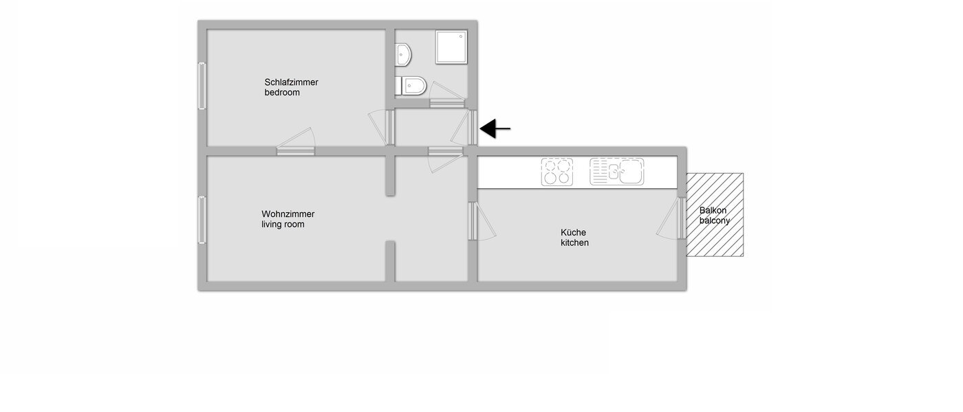 apartment München Glockenbachviertel 01 floor plan 11255