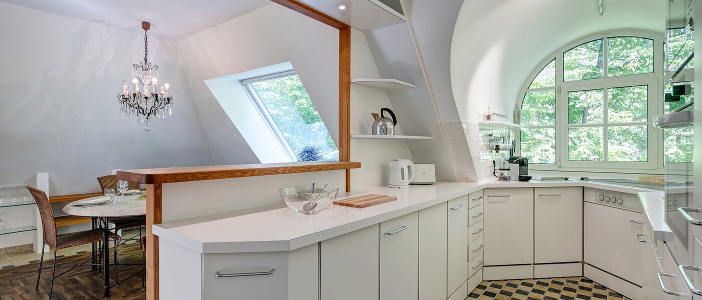 roof terrace apartment München Menterschwaige 05 kitchen 11267