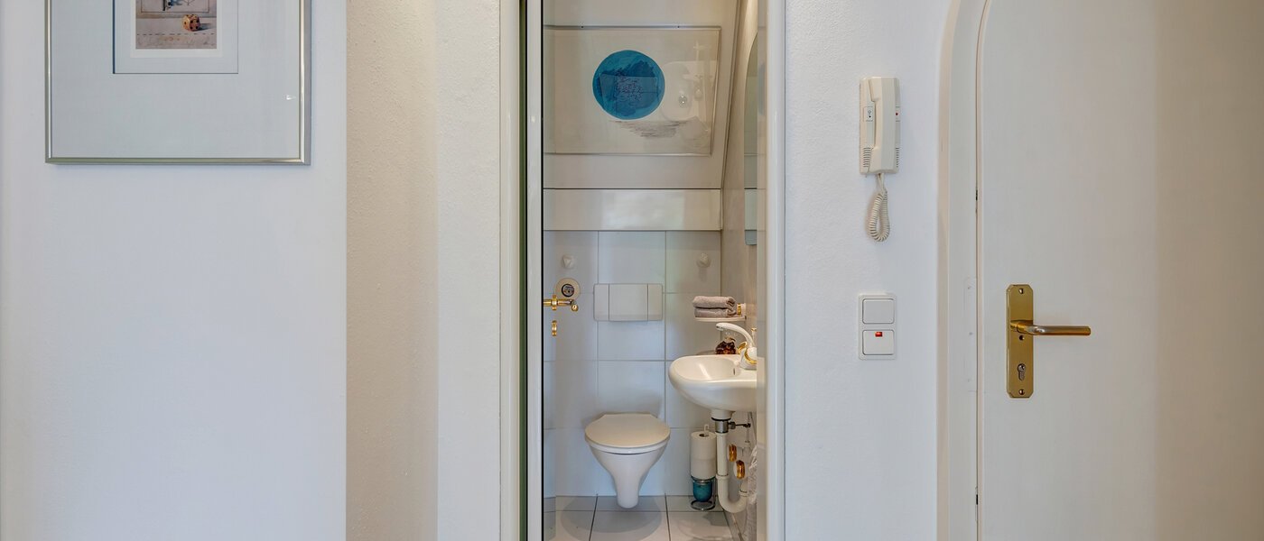roof terrace apartment München Menterschwaige 02 guest toilet 11267