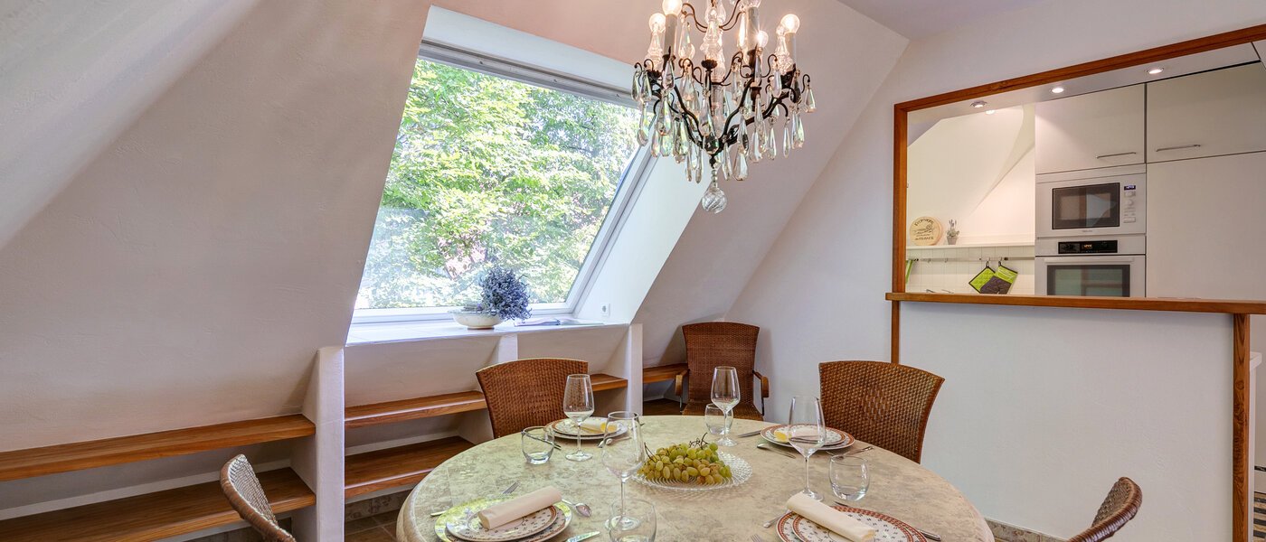 roof terrace apartment München Menterschwaige 02 dining area 11267