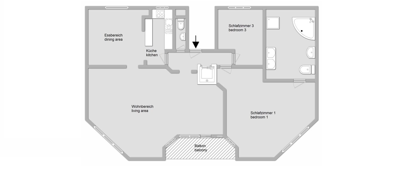 roof terrace apartment München Menterschwaige 01 floor plan 11267