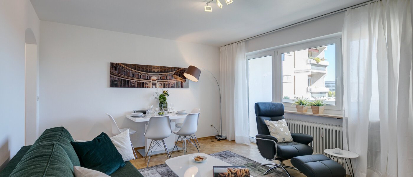 apartment München Moosach 02 living area 11269