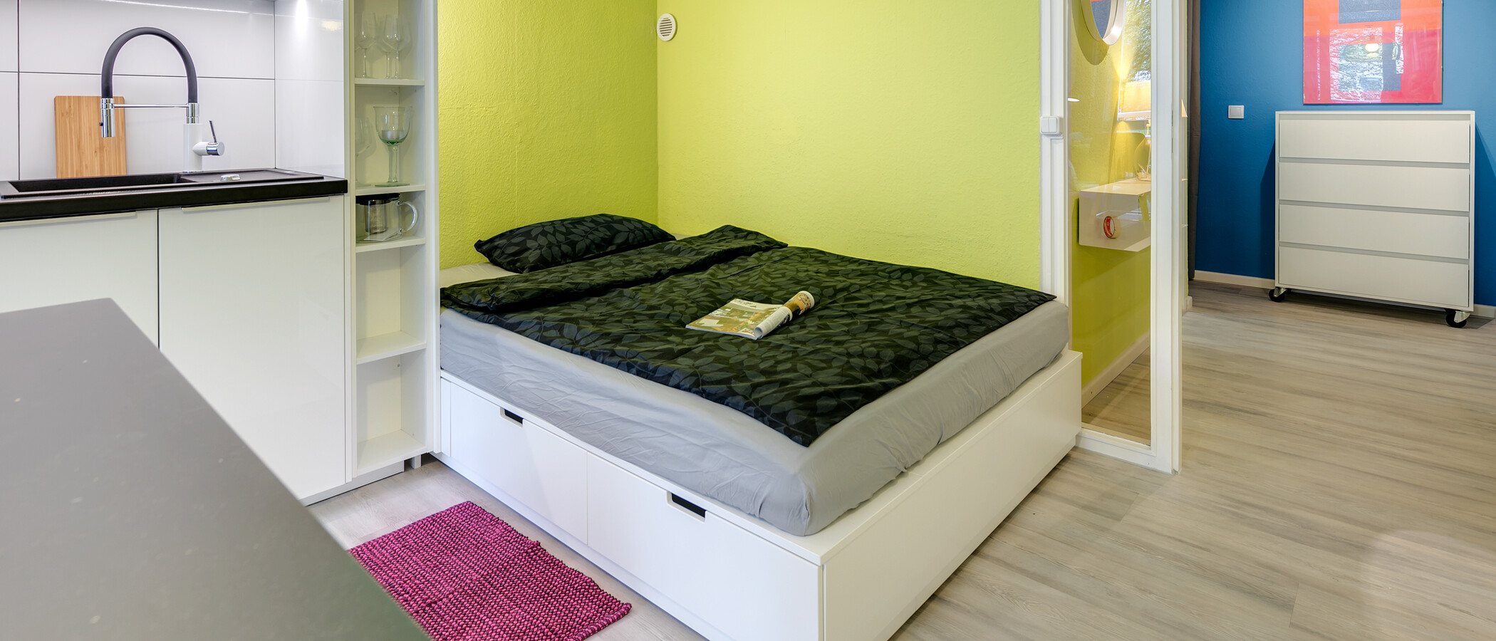 apartment München Haidhausen 01 sleeping area 11272