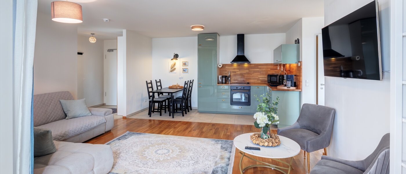 apartment München Obersendling 04 living area 11291