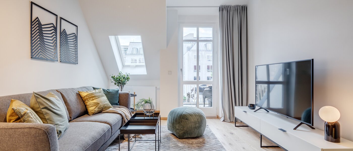 maisonette-gallery apartment München Maxvorstadt 04 living area 11294