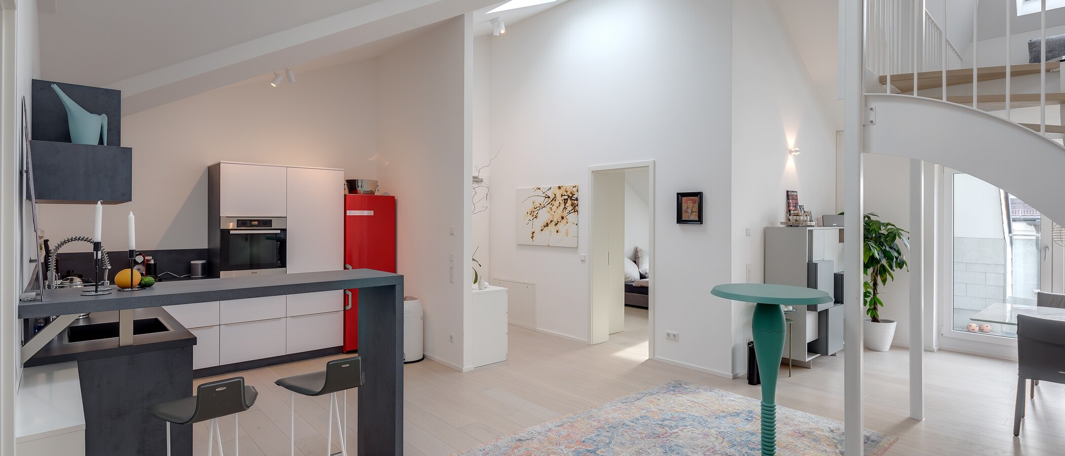 roof terrace apartment München Schwabing-West (rund um den Bonner Platz) 01 kitchen 11304