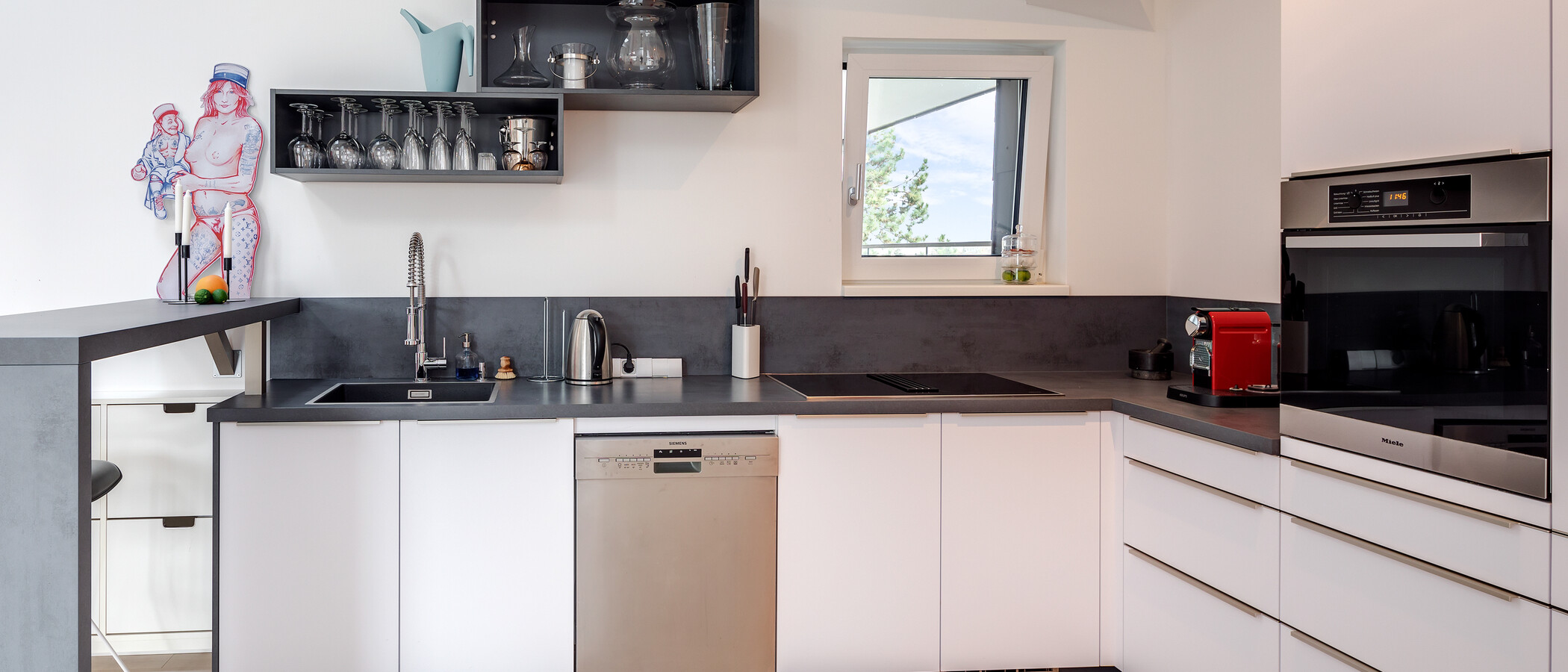 roof terrace apartment München Schwabing-West (rund um den Bonner Platz) 03 kitchen 11304