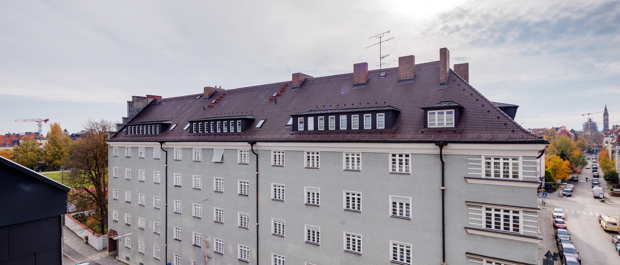 roof terrace apartment München Schwabing-West (rund um den Bonner Platz) 02 view 11304