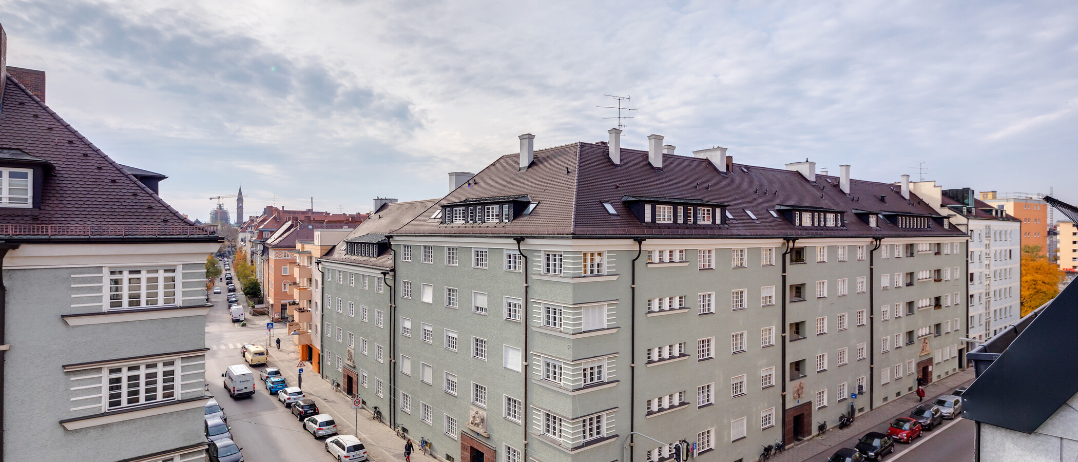 roof terrace apartment München Schwabing-West (rund um den Bonner Platz) 03 view 11304
