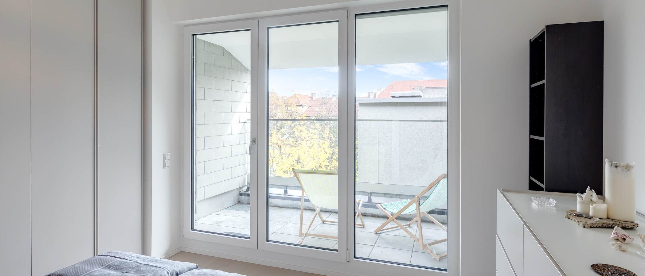 roof terrace apartment München Schwabing-West (rund um den Bonner Platz) 02 bedroom 11304