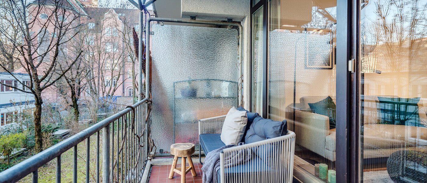 apartment München Lehel 01 balcony 11326