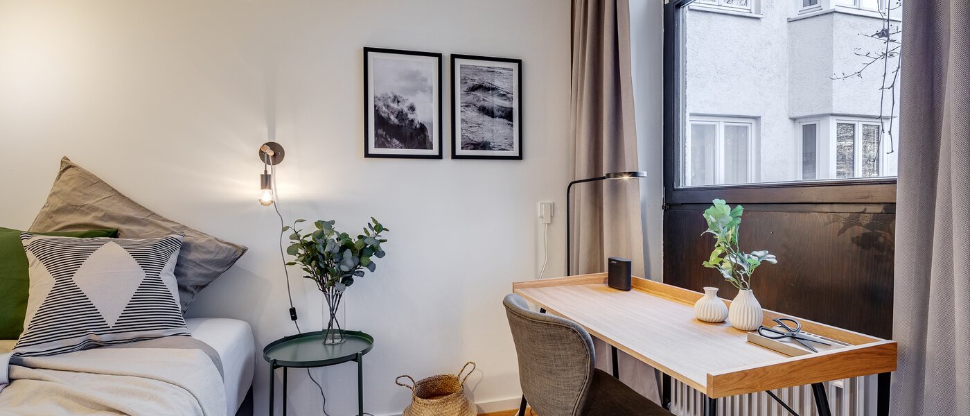 apartment München Lehel 02 sleeping area 11326