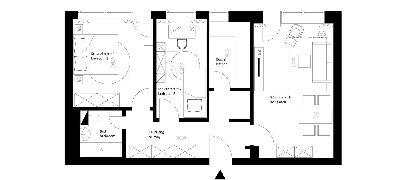 apartment München Ludwigsvorstadt 01 floor plan 11328