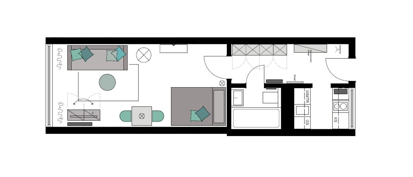 apartment München Sendling 01 floor plan 11338