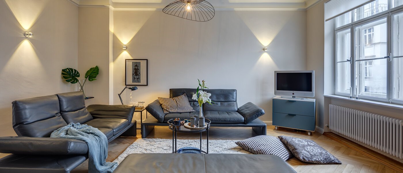 apartment München Glockenbachviertel 01 living area 11352