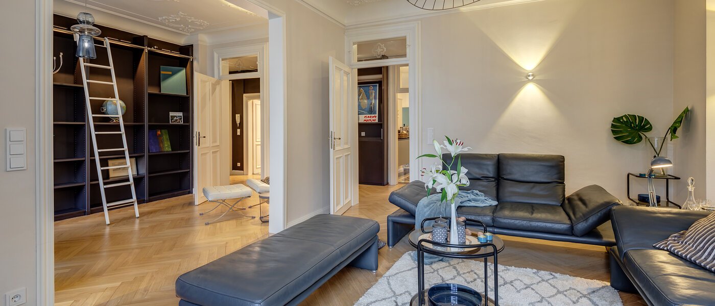 apartment München Glockenbachviertel 03 living area 11352