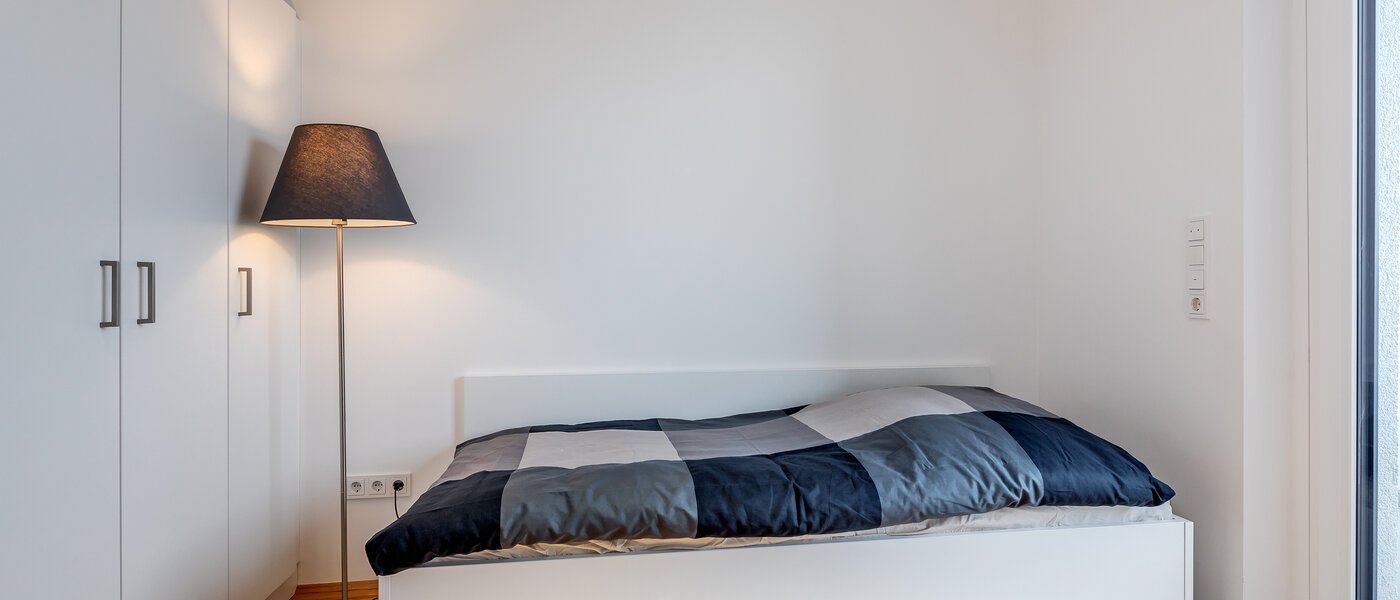 studio München Messestadt Riem 01 sleeping area 11387