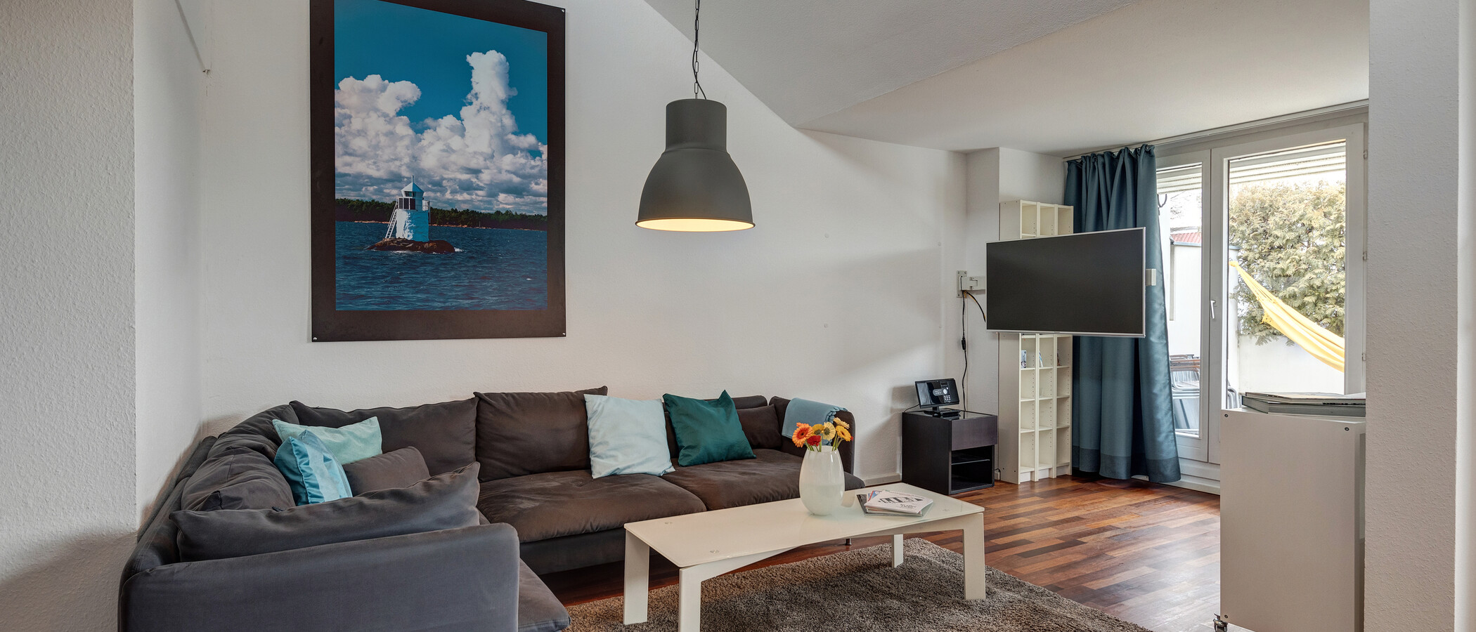 gallery apartment  München Thalkirchen 02 living area 11415