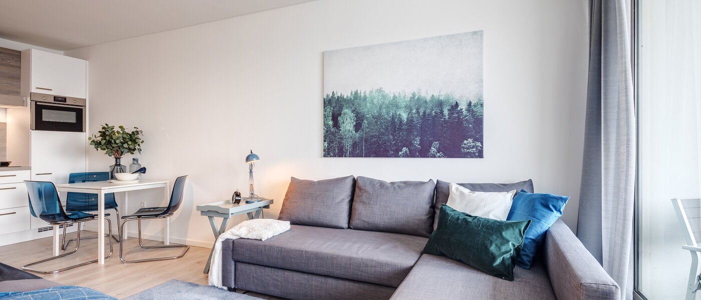 apartment München Arabellapark 04 living area 11422