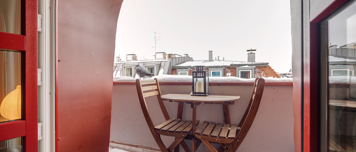 attic apartment München Schwanthalerhöhe 01 balcony 11426