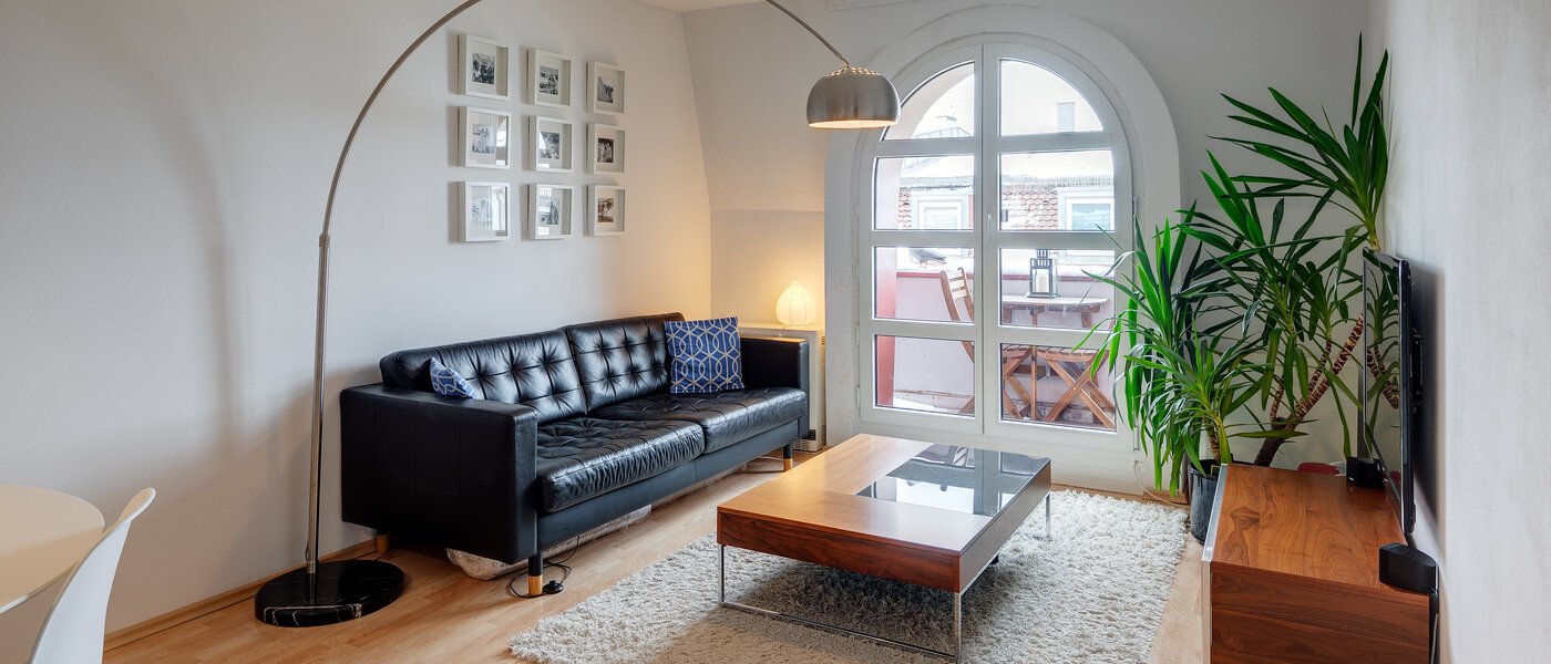attic apartment München Schwanthalerhöhe 01 living area 11426