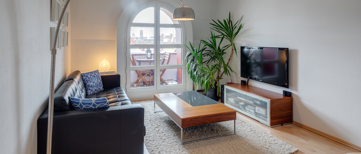 attic apartment München Schwanthalerhöhe 02 living area 11426