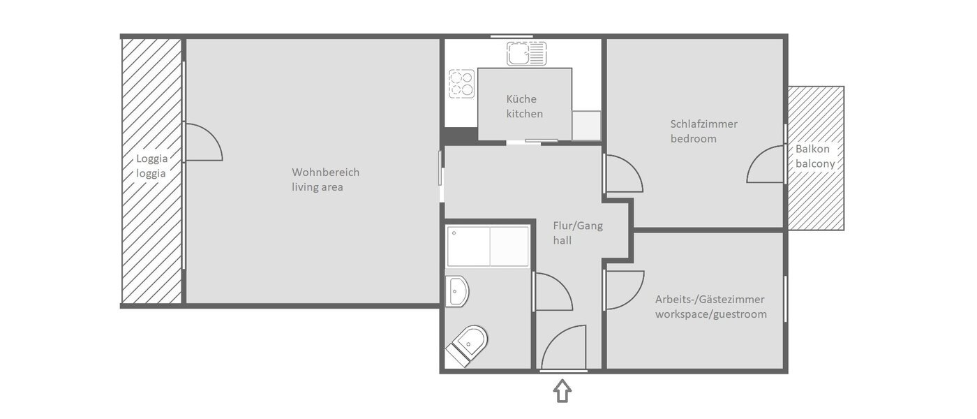apartment München Milbertshofen 01 floor plan 11446