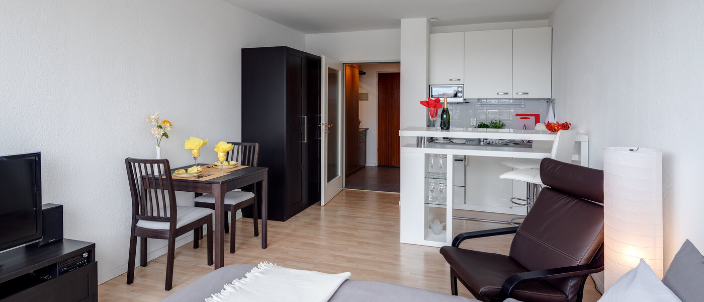 apartment München Maxvorstadt - Rund um den Josephplatz 03 living area 11474