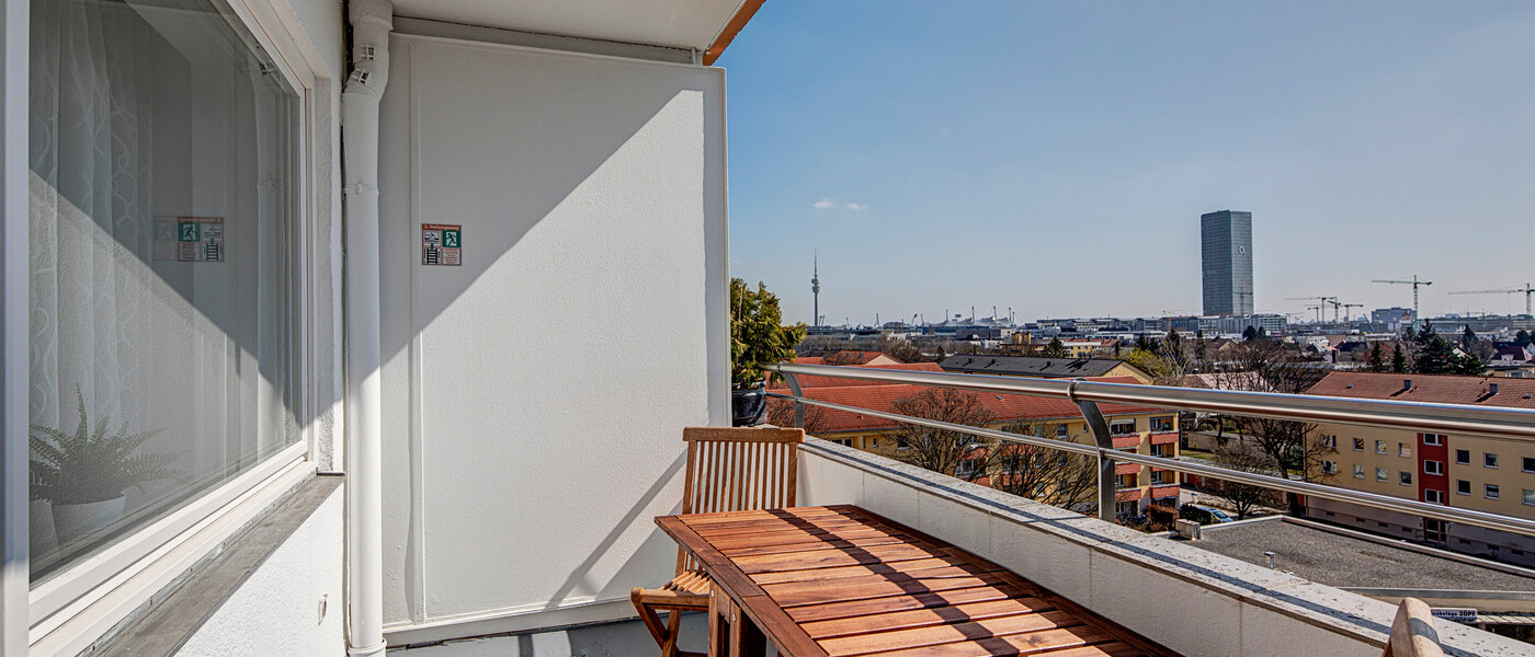 apartment München Moosach 01 balcony 11491