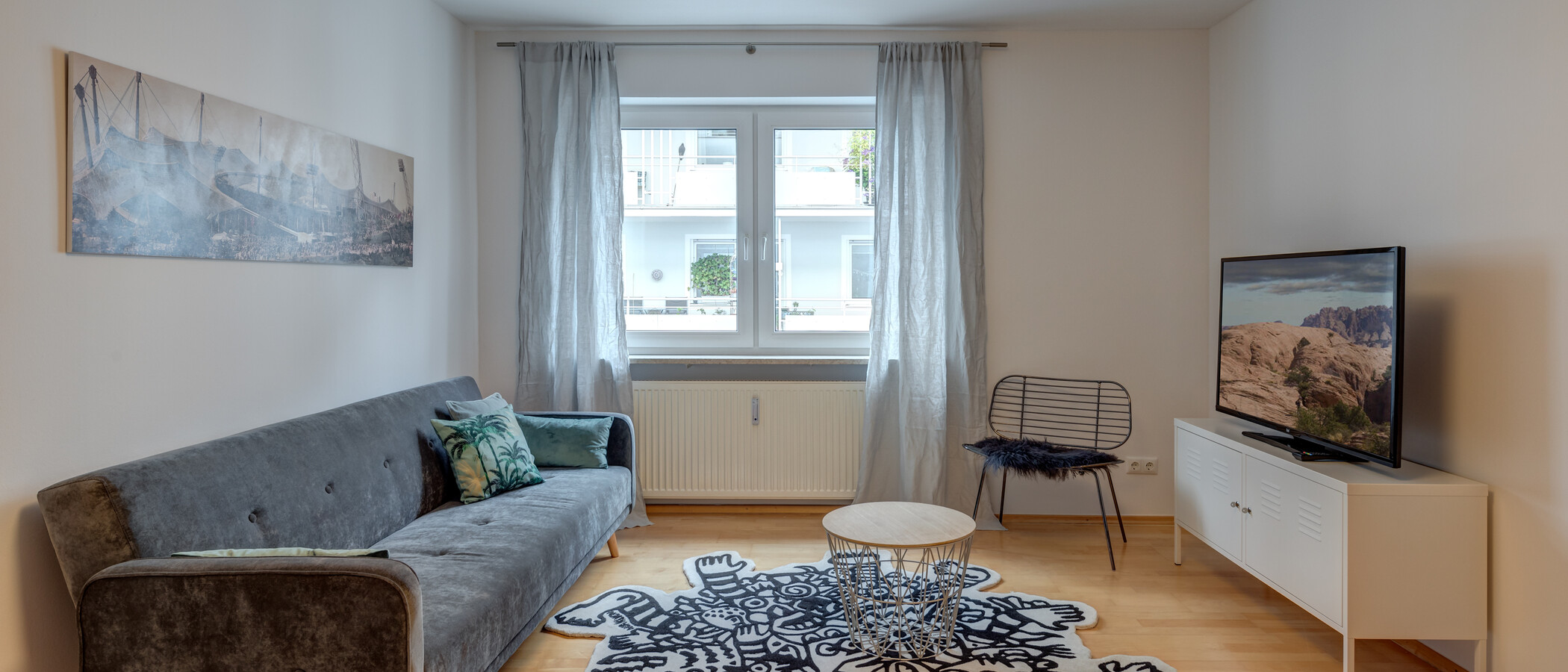 apartment München Schwabing-West (rund um den Hohenzollernplatz) 01 living area 11583