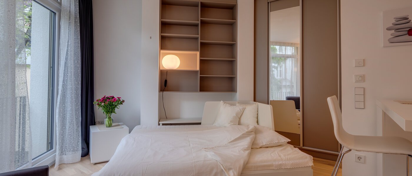studio München Bogenhausen 01 sleeping area 11603