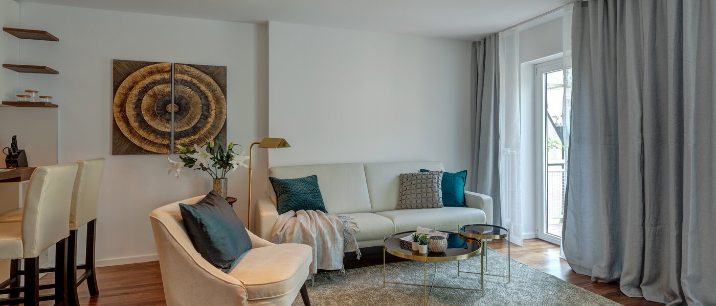 apartment München Schwabing (rechts der Leopoldstraße) 02 living area 11606