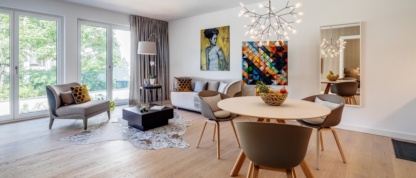 apartment München Maxvorstadt 02 living area 11609