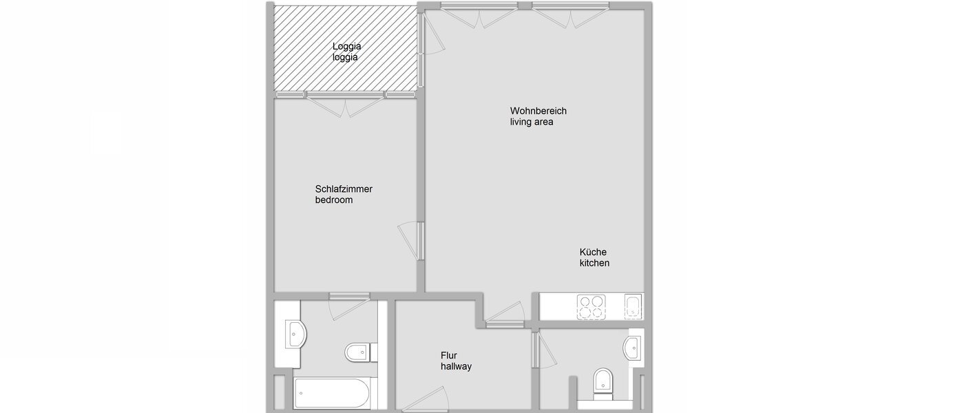 apartment München Maxvorstadt 01 floor plan 11609