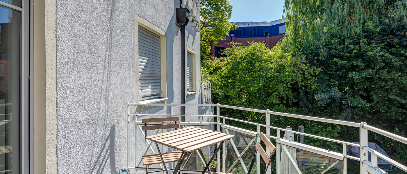 apartment München Nymphenburg 03 balcony 11640