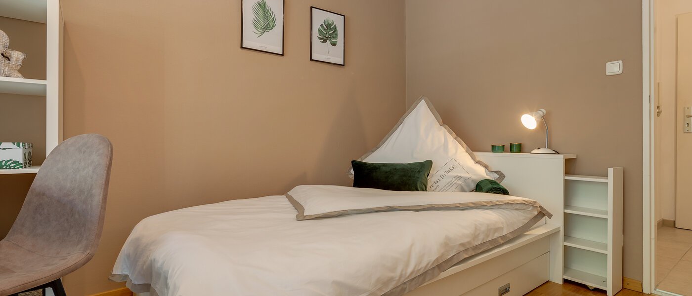 studio München Thalkirchen 01 sleeping area 11645