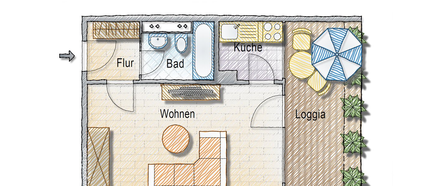 apartment München Laim 01 floor plan 11647