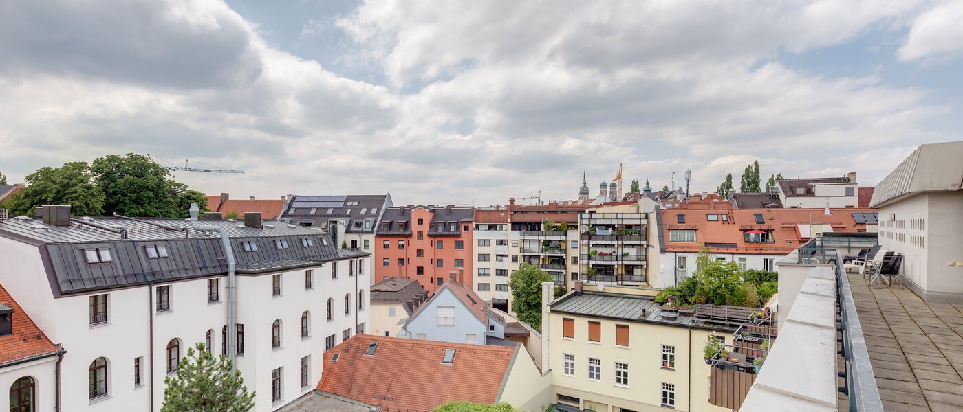 apartment München Gärtnerplatzviertel 04 communal terrace 11662