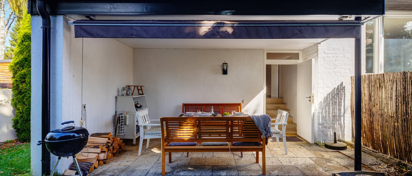 apartment with garden 	 Feldafing 04 terrace 11698