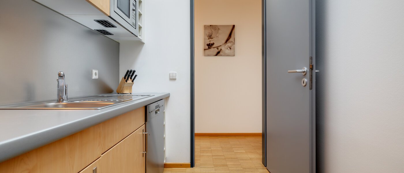 roof terrace apartment München Maxvorstadt - Museumsviertel 02 kitchen 1170