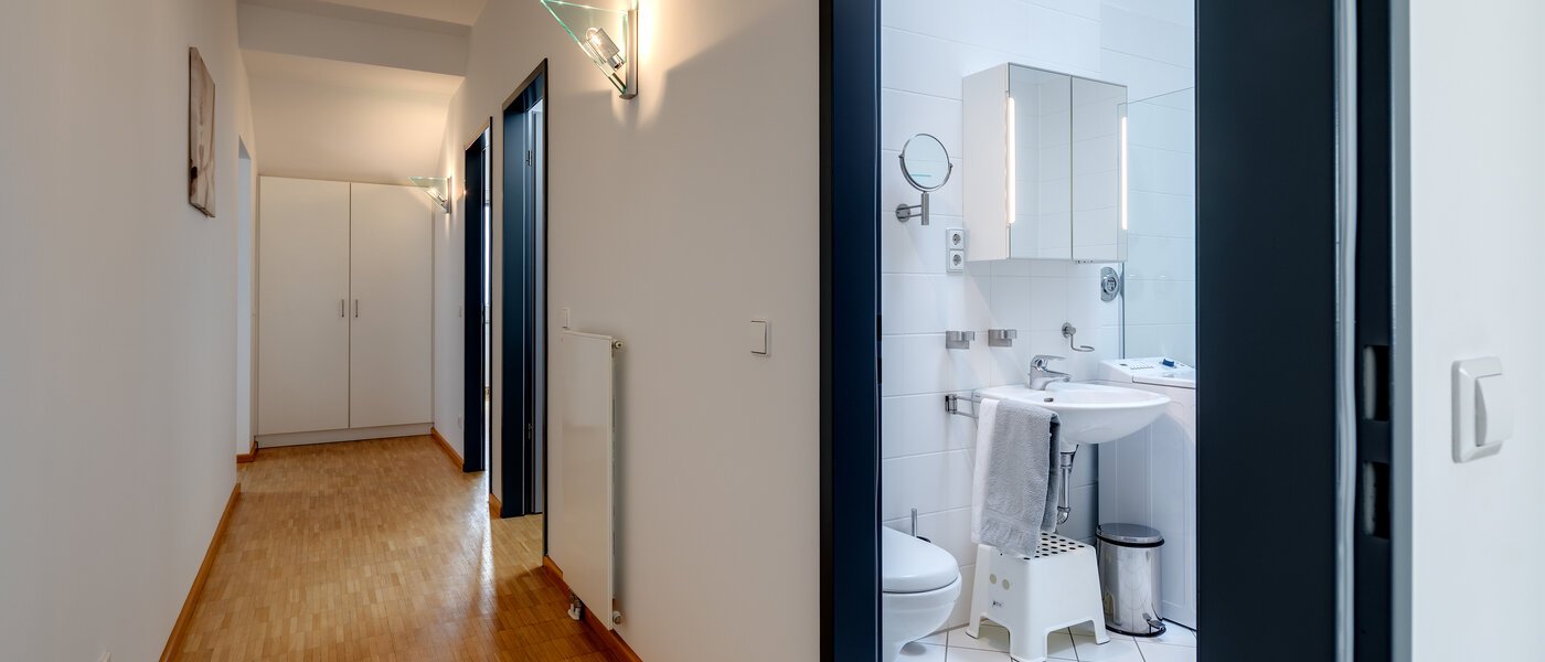 roof terrace apartment München Maxvorstadt - Museumsviertel 04 hall 1170