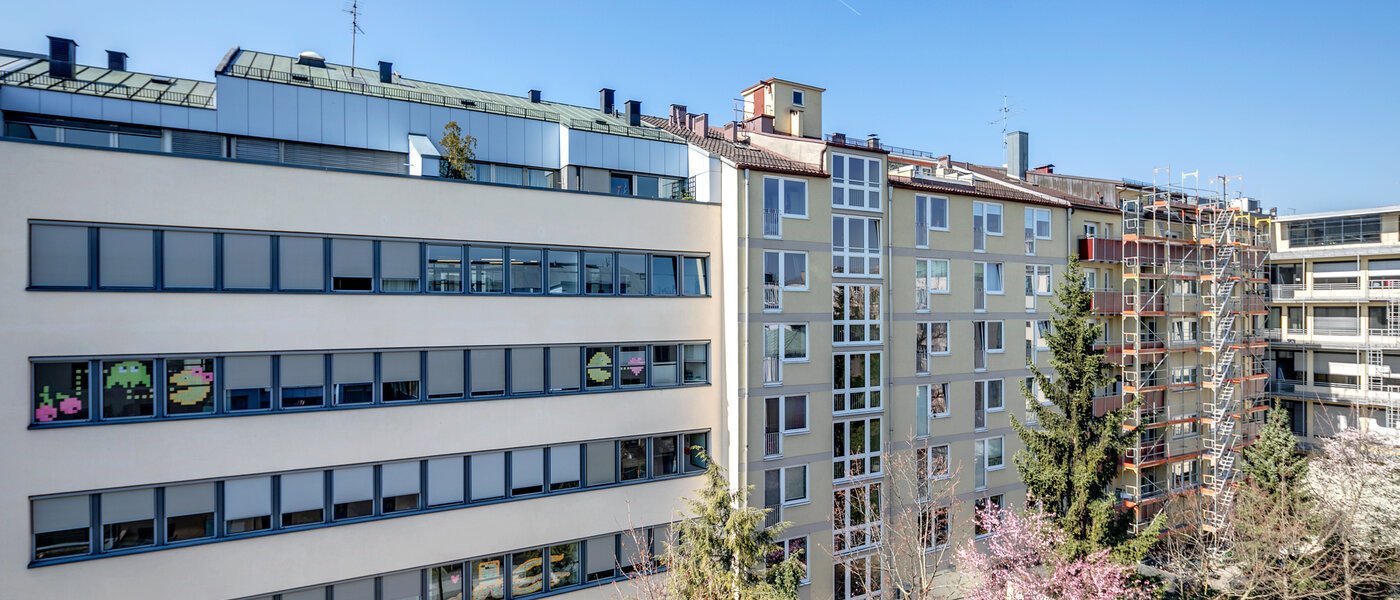 roof terrace apartment München Maxvorstadt - Museumsviertel 06 view 1170